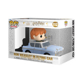 Funko POP! Ride Super Deluxe: Harry Potter Chamber Of Secrets 20th - Ron Weasley With Car - Collectable Vinyl Figure - Gift Idea - Official Merchandise - Toys for Kids & Adults - Movies Fans